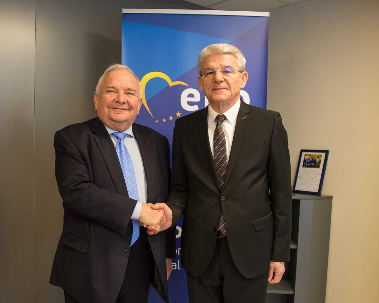 Šefik Džaferović Jospeh Daul