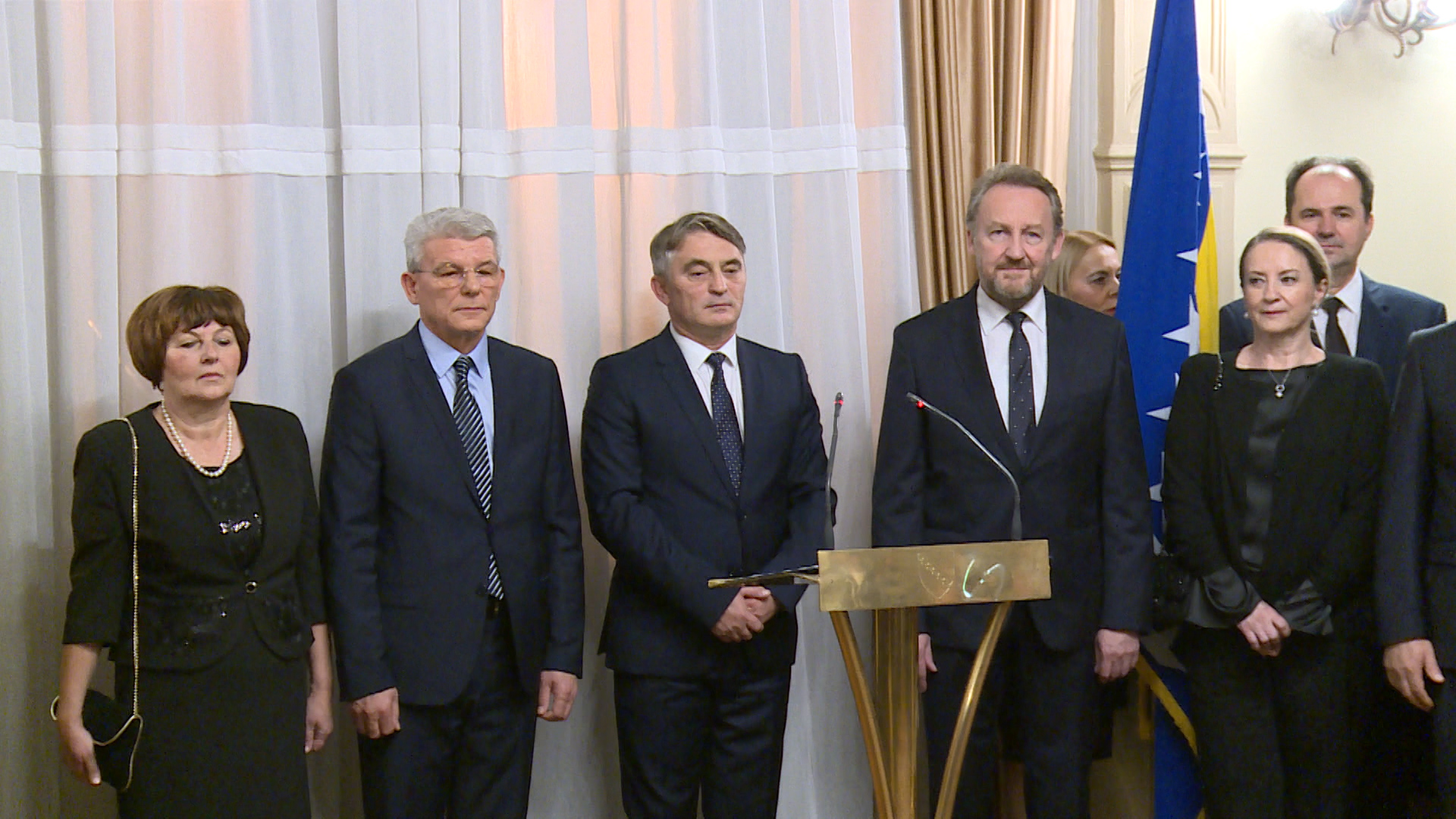 Šefik Džaferović Željko Komšić Bakir Sebija Izetbegović Dan državnosti