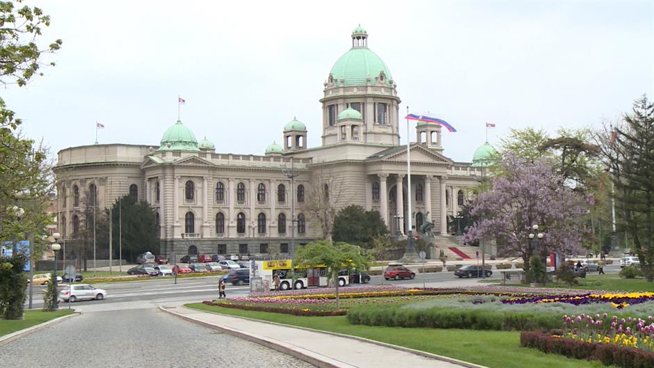 Skupština Srbije eksterijer, Skupština Srbije