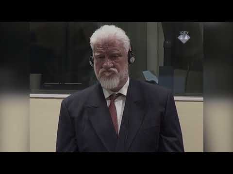 Slobodan Praljak navodno popio otrov u sudnici