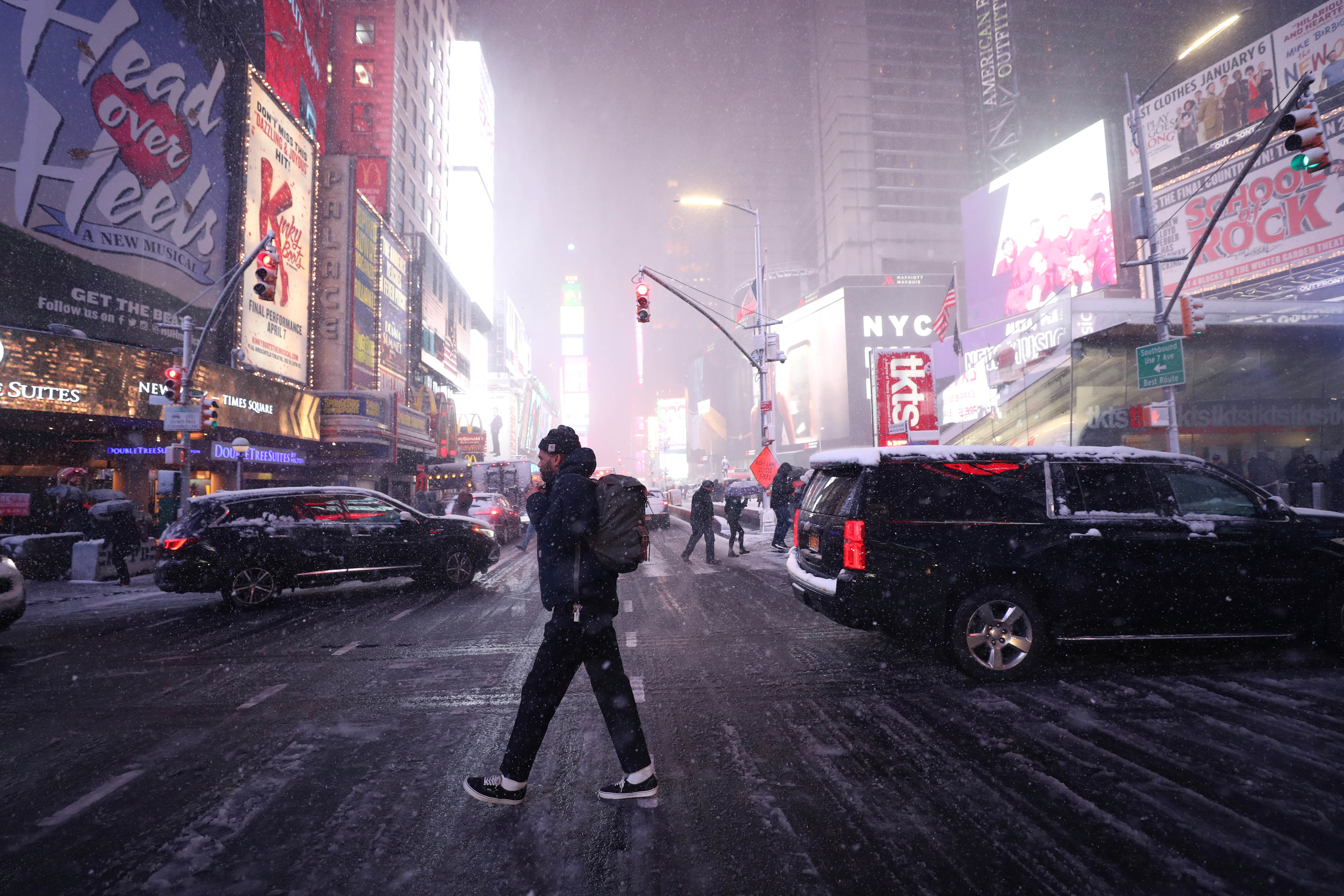 Snježna oluja u New Yorku