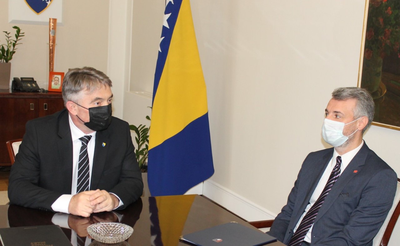 Željko Komšić i Edin Forto