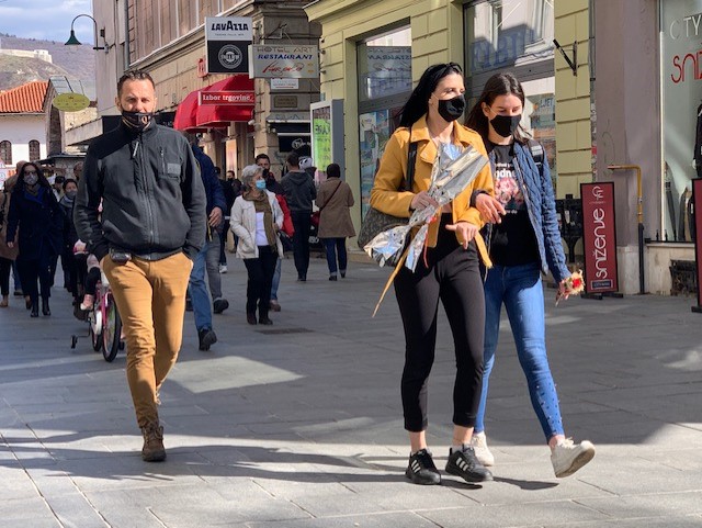 Sarajevo danas: Maske, mjere, oprez...