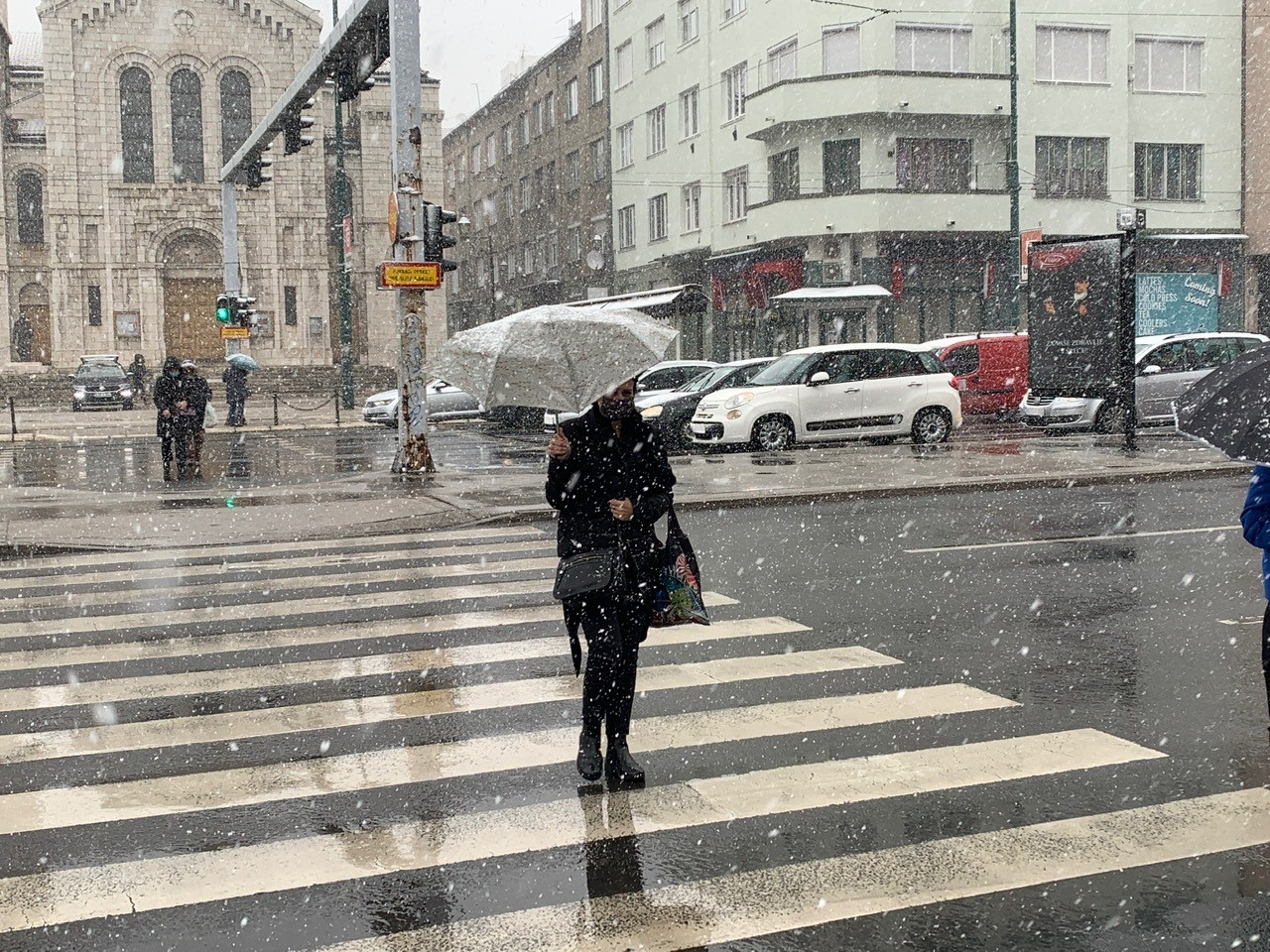 Snijeg, Sarajevo, april...