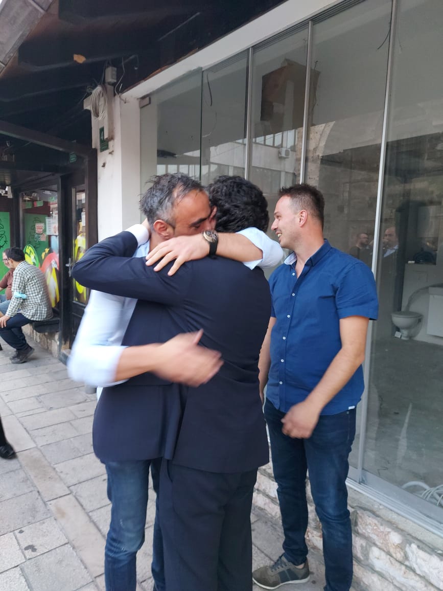 Dritan Abazović prošetao ulicama Sarajeva