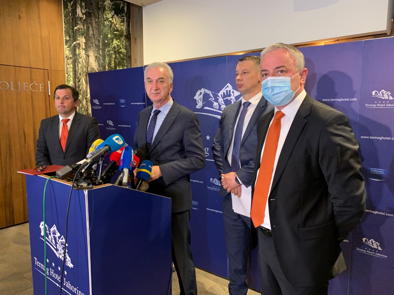 Opozicija na Jahorini, Borenović, Šarović, Vukanović, Nešić