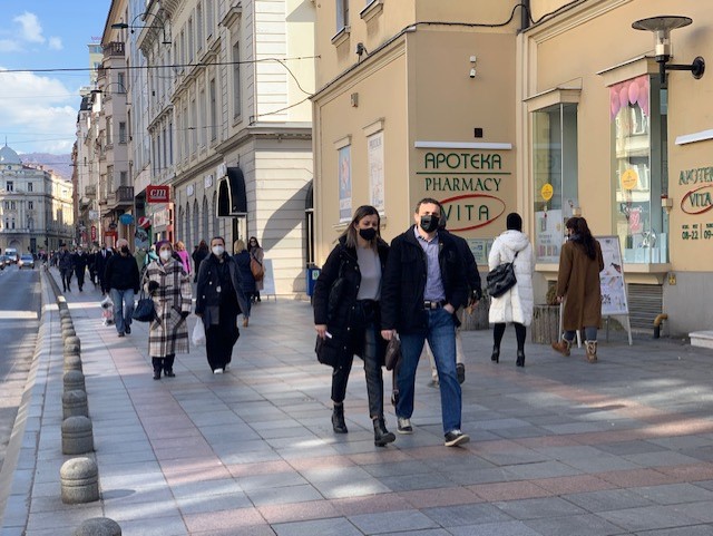 Sarajevo danas: Maske, mjere, oprez...