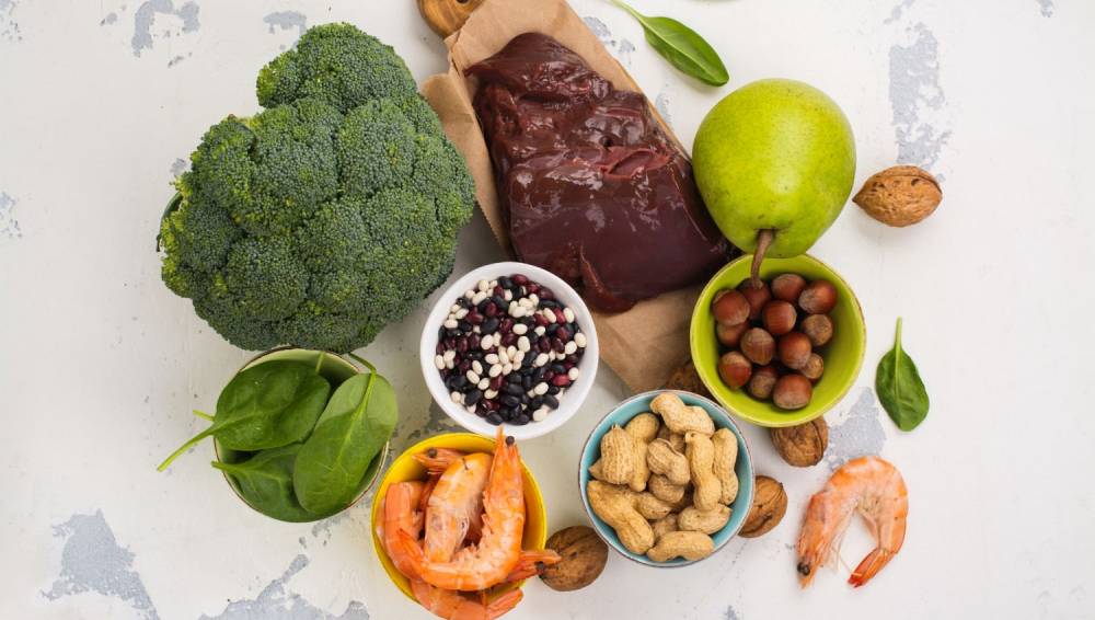 Products rich of folic acid