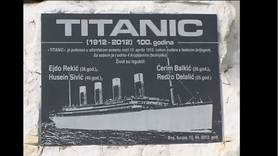 titanic spomenik