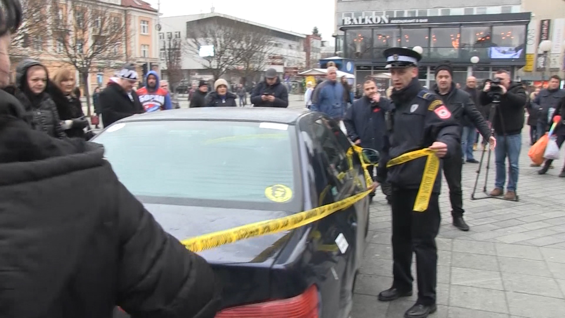 Trg Krajine Banjaluka Pravda za Davida policija MUP RS