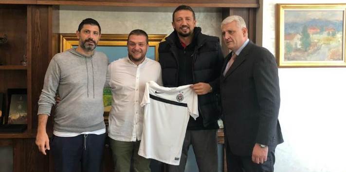 Turkoglu i Onan u poseti FK Partizan