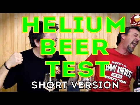 Urnebesne reakcije: Nijemci degustiraju pivo sa heliumom