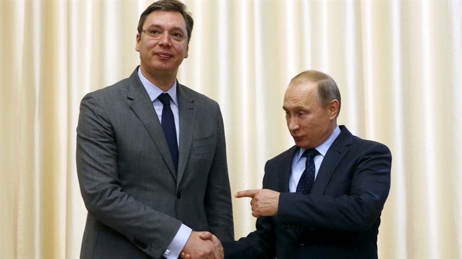 vučić putin Reuters Sergei Chirikov