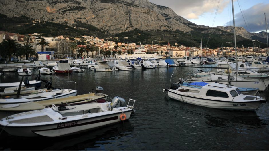 zalazak sunca u makarskoj