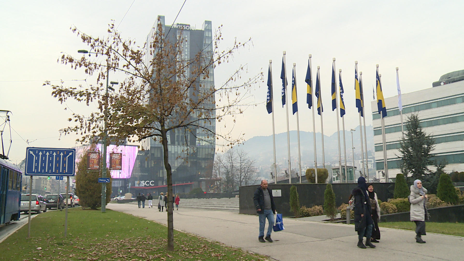 Zastave Sarajevo Dan državnosti SCC Parlament