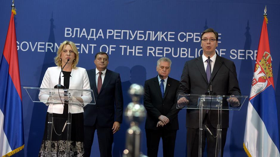 željka cvijanović nikolić dodik i vučić Tanjug Nemanja Jovanović