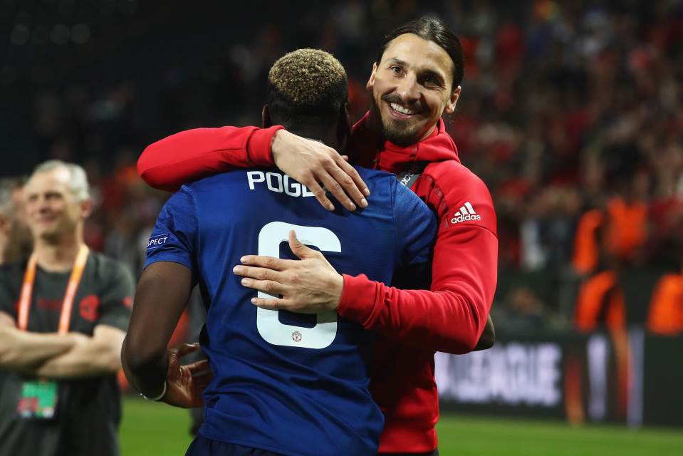 Zlatan Ibrahimović, Pol Pogba