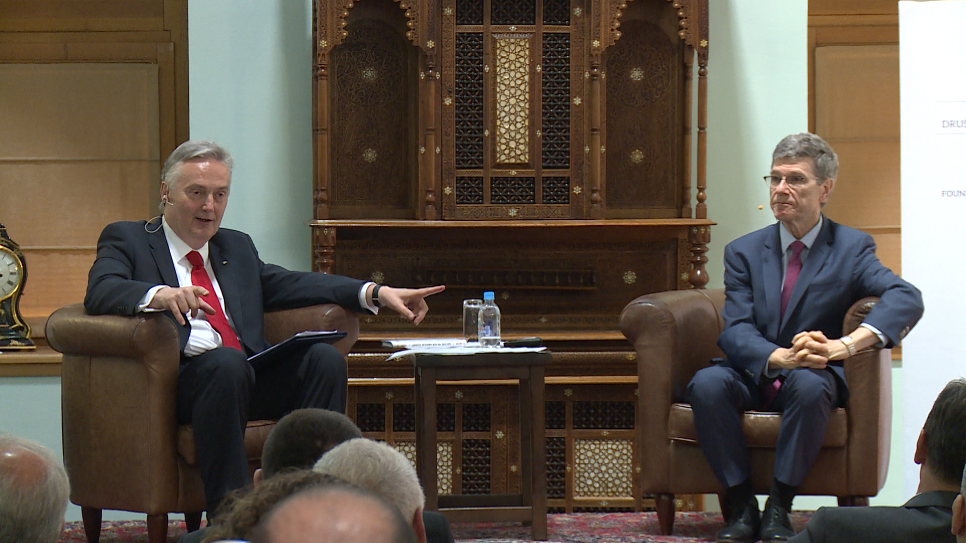 Zlatko Lagumdžija i Jeffrey Sachs