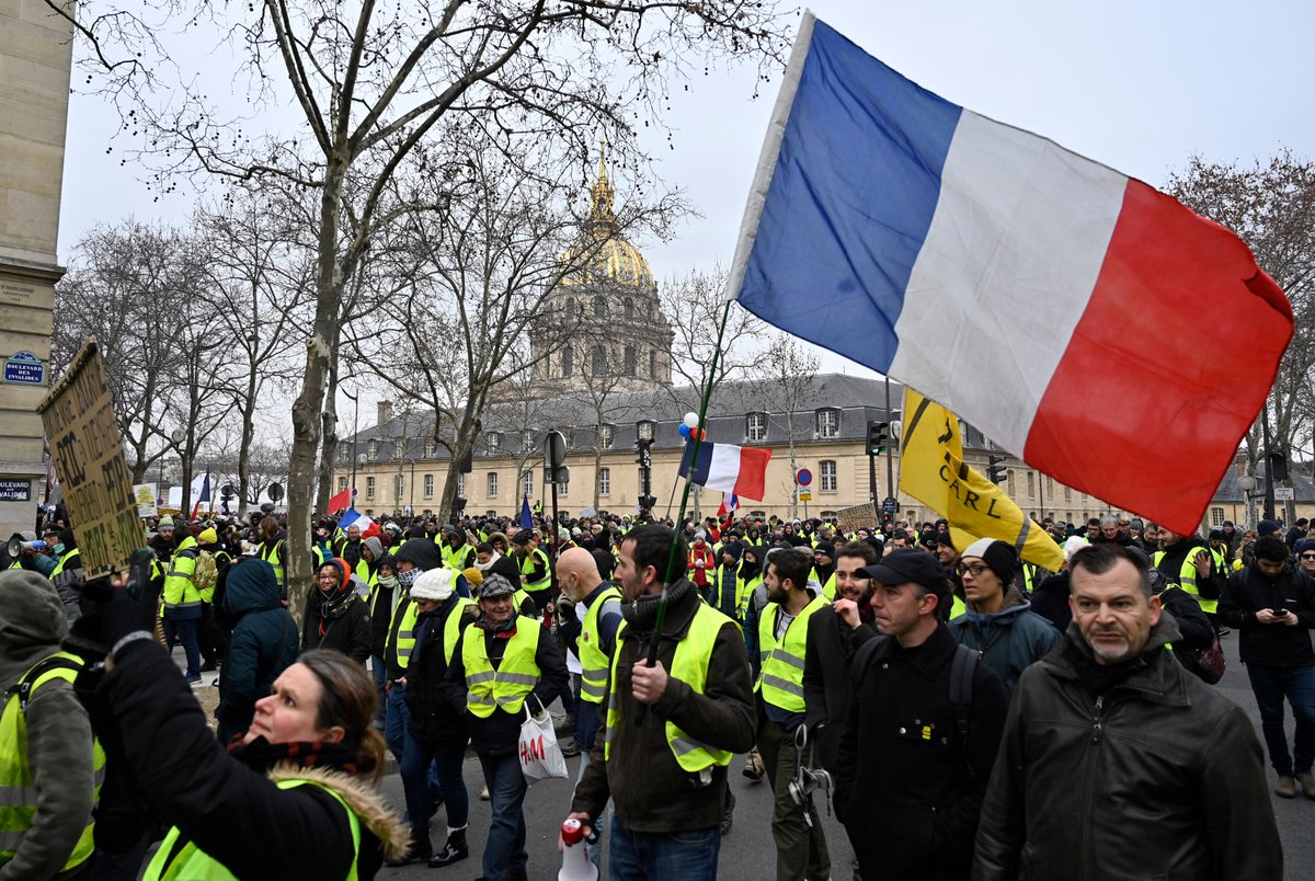 žuti prsluci Francuska protesti