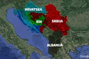 Mapa navodne podjele BiH