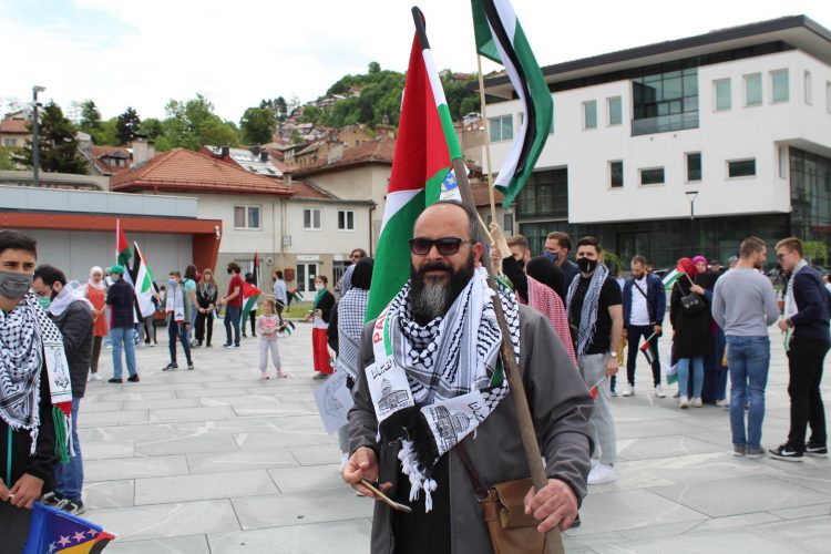 protesti podrške palestinskom narodu u Sarajevu