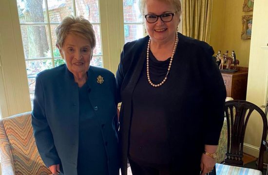 Madeleine Albright i Bisera Turković