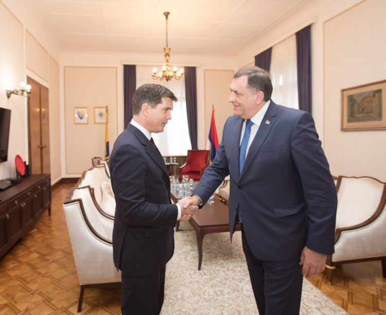 Eric Nelson i Milorad Dodik