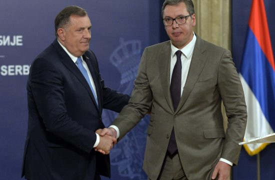Milorad Dodik i Aleksandar Vučić u Beogradu