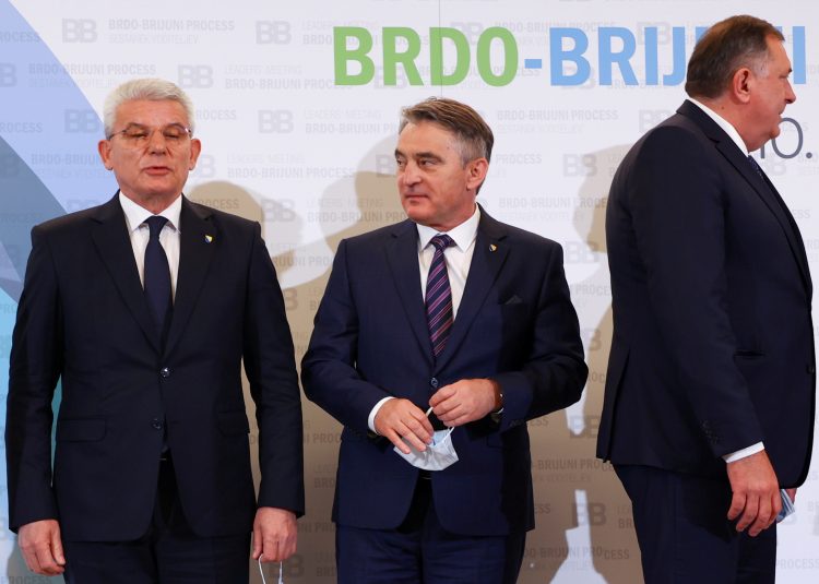 Džaferović, Komšić i Dodik