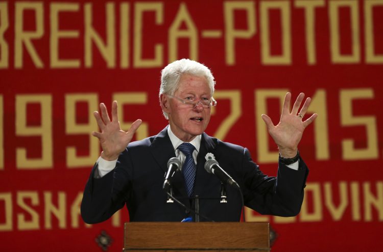 Bill Clinton na obilježavanju 20. godišnjice genocida u Srebrenici