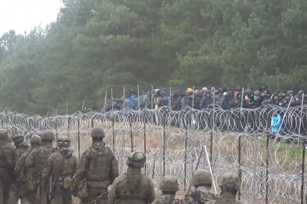 Crisis Worsens On Poland-Belarus Border As Migrants Congregate - N1