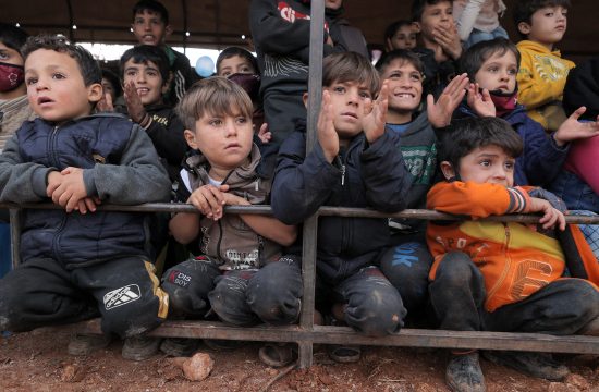 Djeca u sirijskom izbjegličkom kampu
