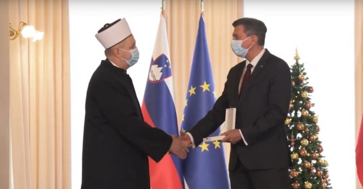 Nedžad Grabus i Borut Pahor