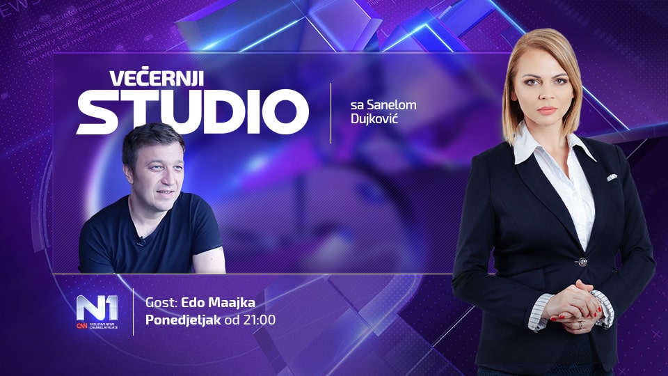 Edo Maajka gost prvog izdanja Večernjeg studija u 2022. godini - N1