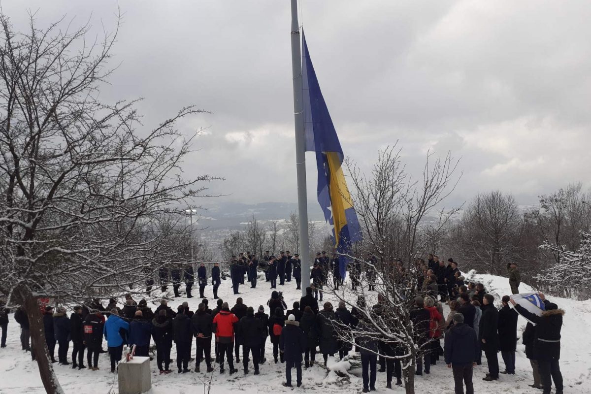 Hoisting of largest BiH flag marks the start of events marking ...