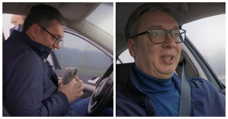 (VIDEO) Vučić objavio video iz Škode stare 17 godina: “Ide koliko hoćeš, rijetko vozim sam”