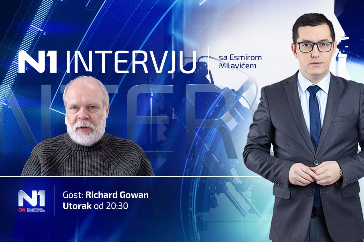 N1 intervju Gost Richard Gowan N1
