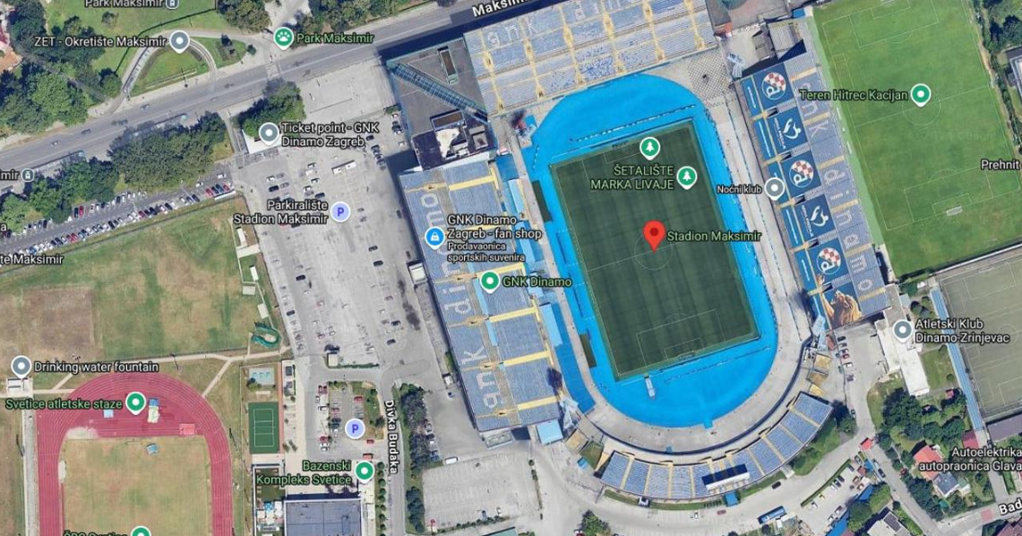 Vrhunska provokacija: Maksimir je na Google kartama na trenutak postao ‘Šetalište Marka Livaje’