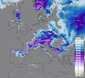 Sewere Weather izdao upozorenje na snježnu oluju