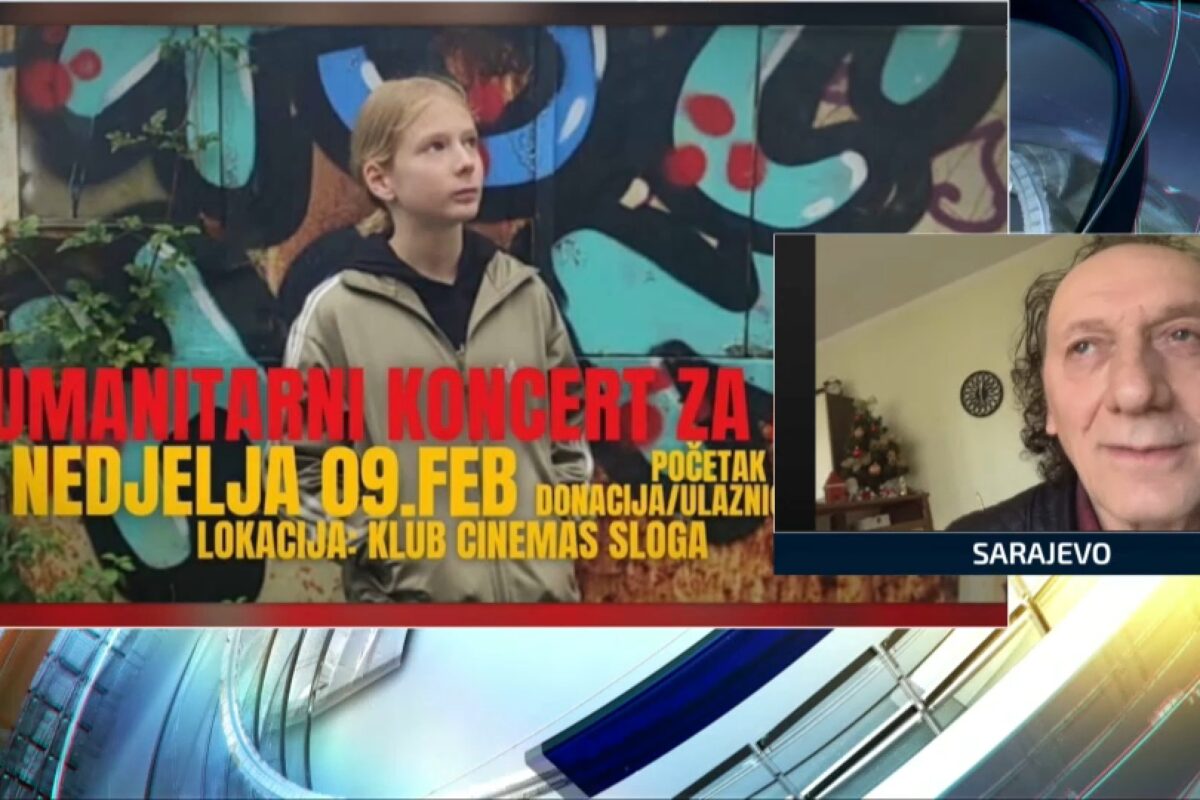 Humanitarni koncert za trinaestogodišnjeg Adija u Cinemas Clubu Sloga - N1